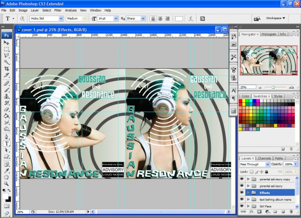 Creation of Gaussian Resonance: Step 10